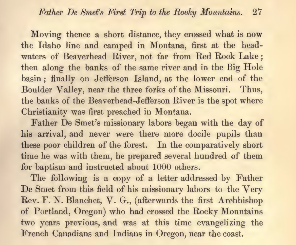Beaverhead River, near Red Rock Lake — July 26, 1840
